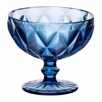 Cryspo Trio Σετ 6 Τεμαχίων Μπωλ Παγωτού 31cl με Πόδι 'KARE BLUE' 5270123